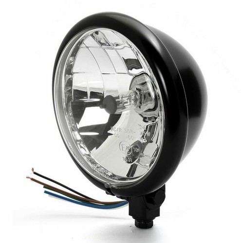 Faro anteriore moto - anteriore, nero