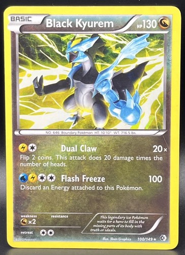 Pokemon tcg black - black, kyurem