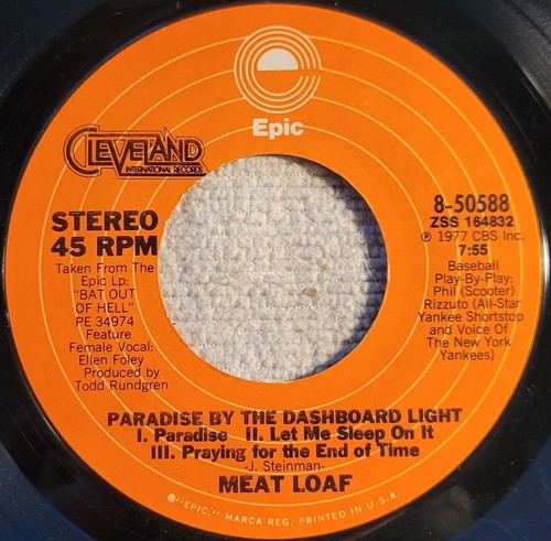 Meat loaf paradise - "paradise, the
